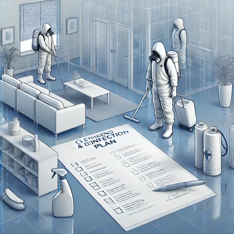 L'Importance d'un Plan de Nettoyage et Désinfection - Maintenir un Environnement Sûr et Hygiénique avec Flash 3D Désinfection