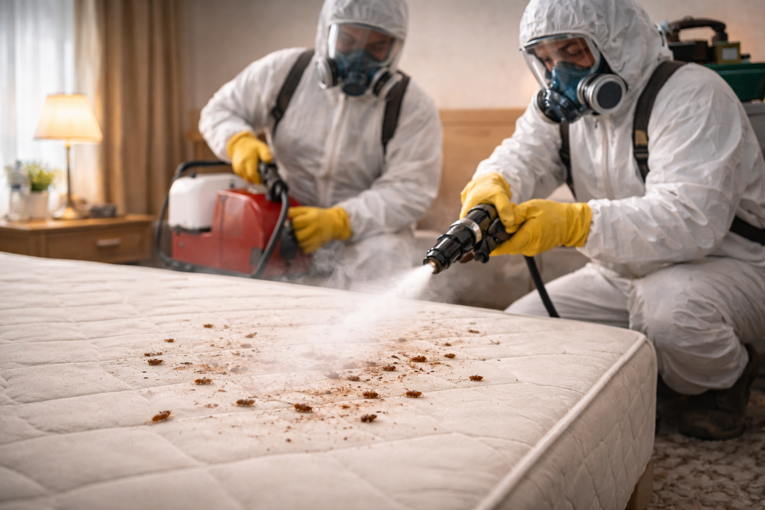 Punaises de lit : intervention professionnelle Flash 3D Désinfection